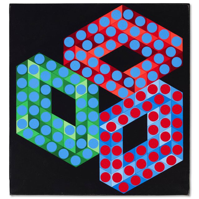 Victor Vasarely — ОСЛОП-Х-2