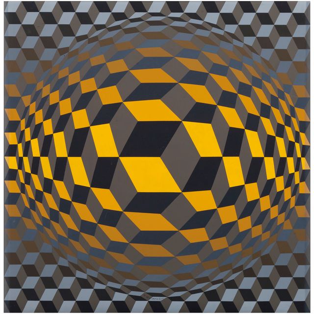 Victor Vasarely — Шайт-ММ № 2222