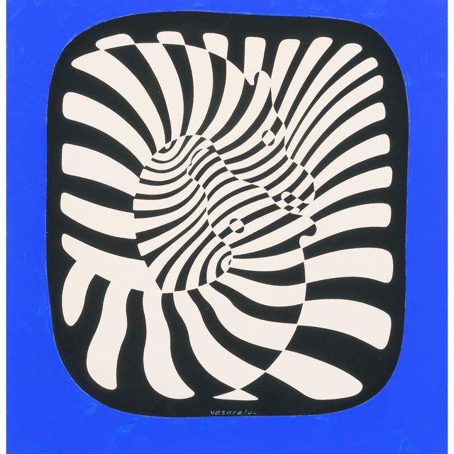 Victor Vasarely — Зебрак (зебры)