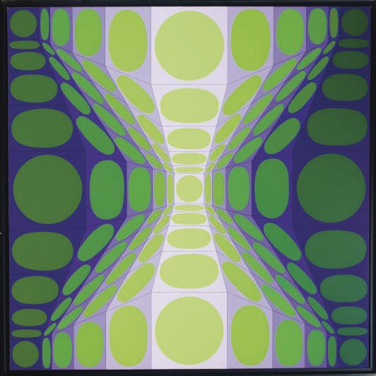 Victor Vasarely — Тестовый поворот