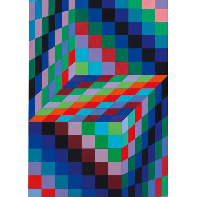 Victor Vasarely — АКСО 66 (2136)