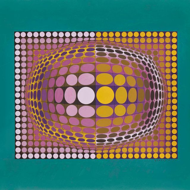 Victor Vasarely — Овальный