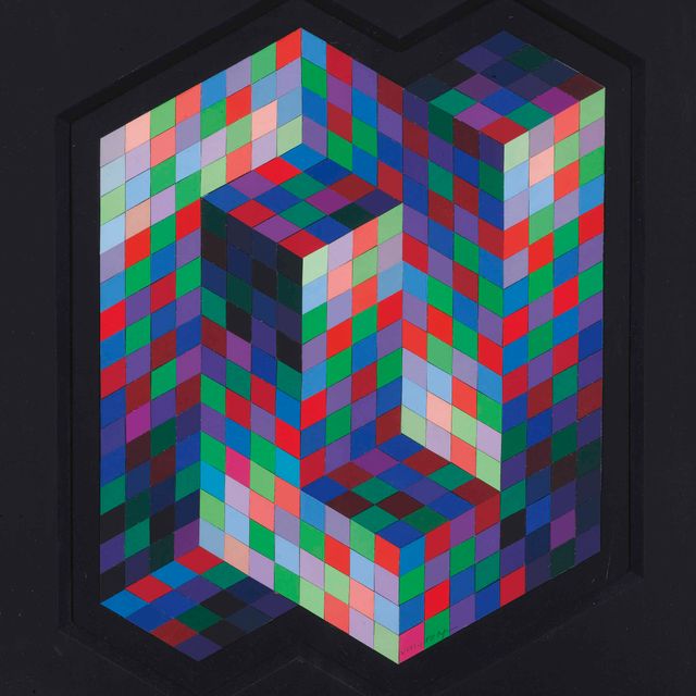 Victor Vasarely — Гет 1127
