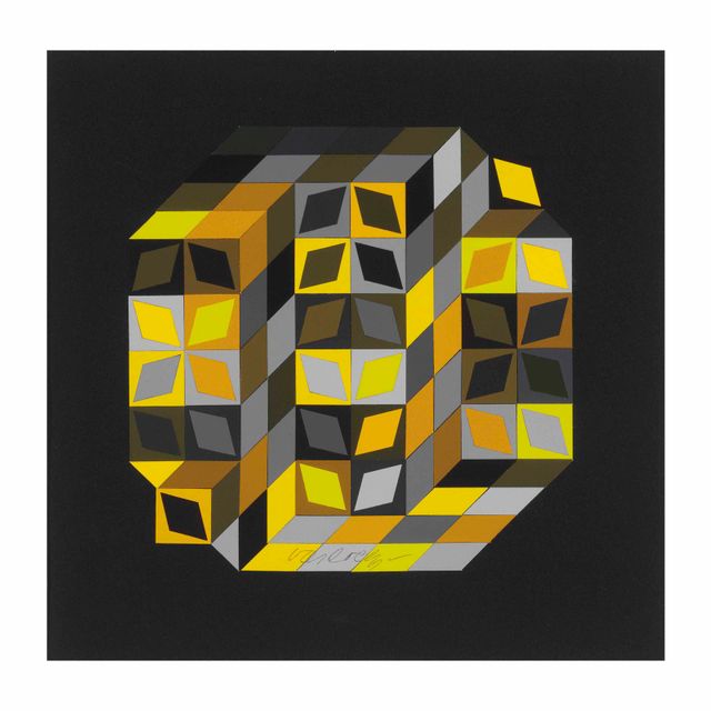 Victor Vasarely — Двуединый