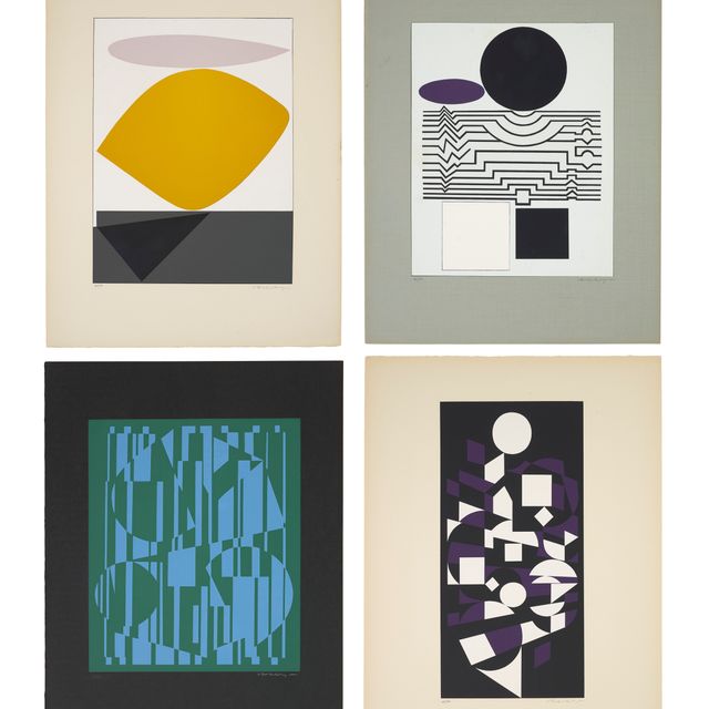Victor Vasarely — Гильермо Мозес, Венесуэла, издание Дениз Рене, Париж, 1956