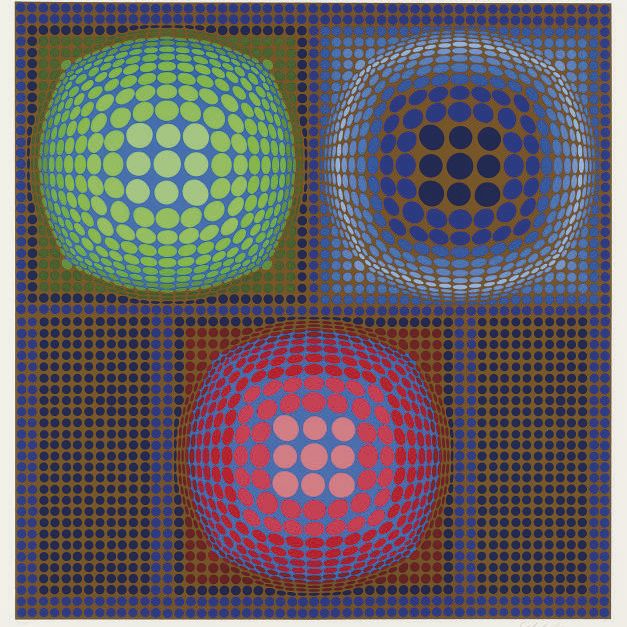 Victor Vasarely — Ванкувер, Кеннет Г. Heffel Fine Art Inc. и Inter-Continental Art Agency Ltd., Ванкувер, 1982