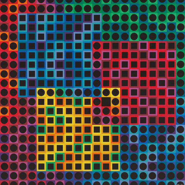 Victor Vasarely — Орион Нуар