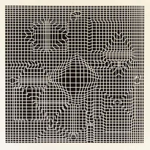 Victor Vasarely — Биадан, из NB Cinetique