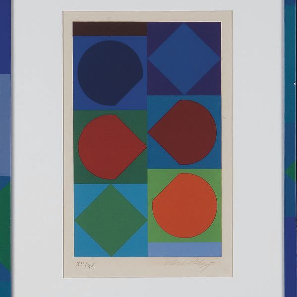 Victor Vasarely — Краткое описание композиции