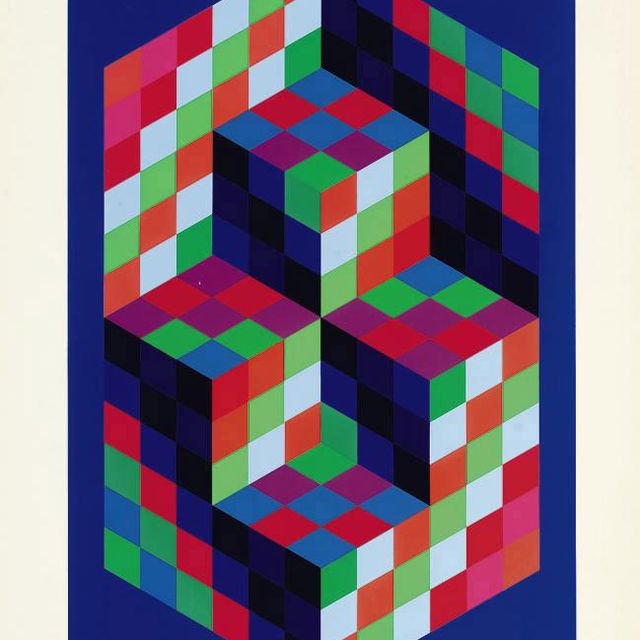 Victor Vasarely — Без названия