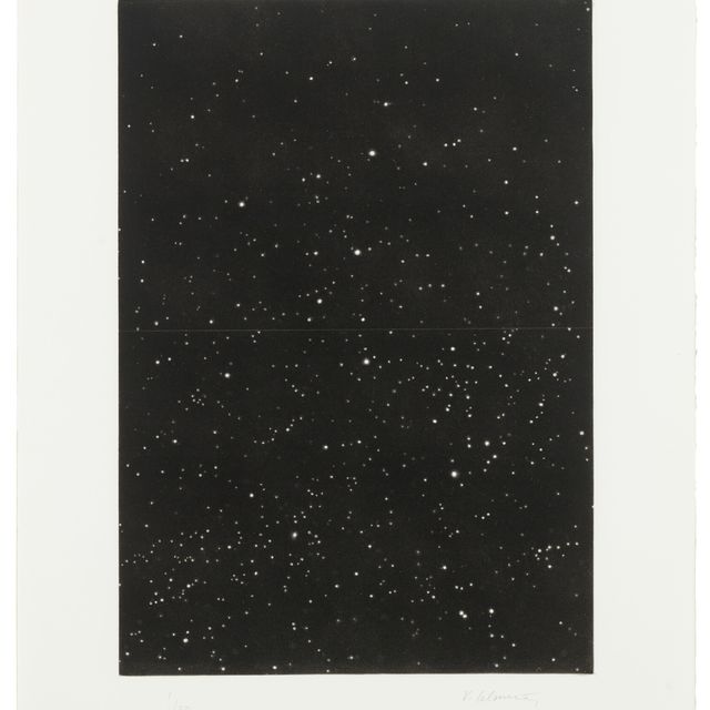 Vija Celmins — Разделенное ночное небо