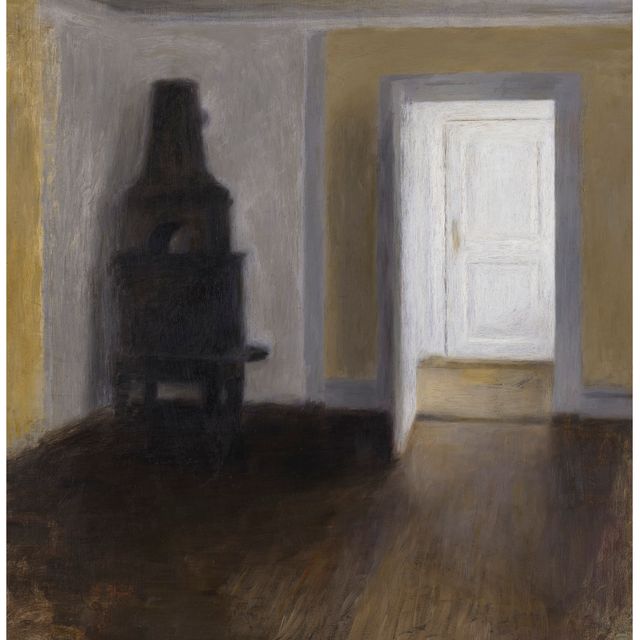 Vilhelm Hammershøi — Ден Хвиде Дор (Белая дверь)