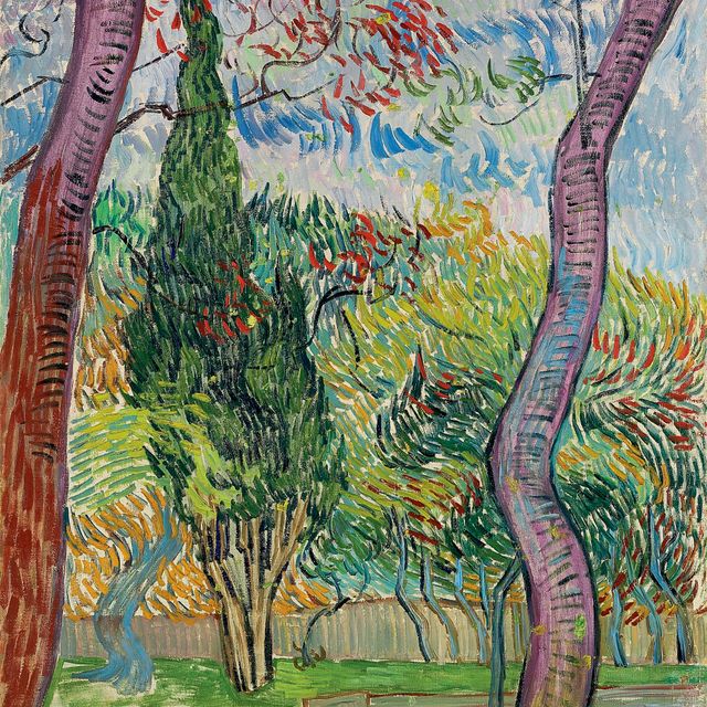 Vincent van Gogh — Парк госпиталя Сен-Поль