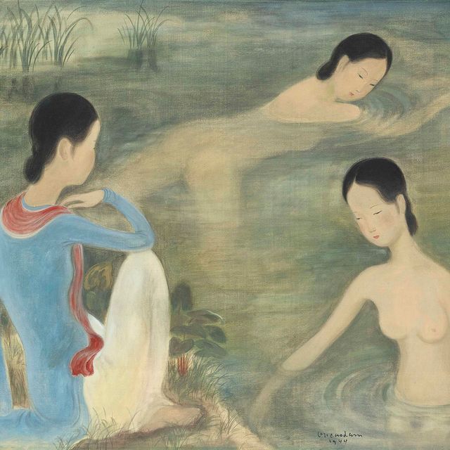 Vu Cao Dam — Femmes au bain (Женщины в ванне)