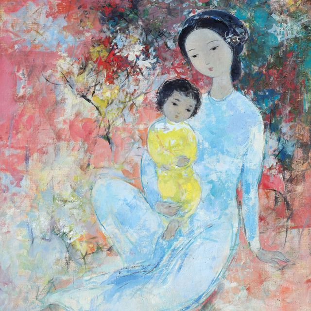 Vu Cao Dam — Мать и дитя (Mère et enfant)