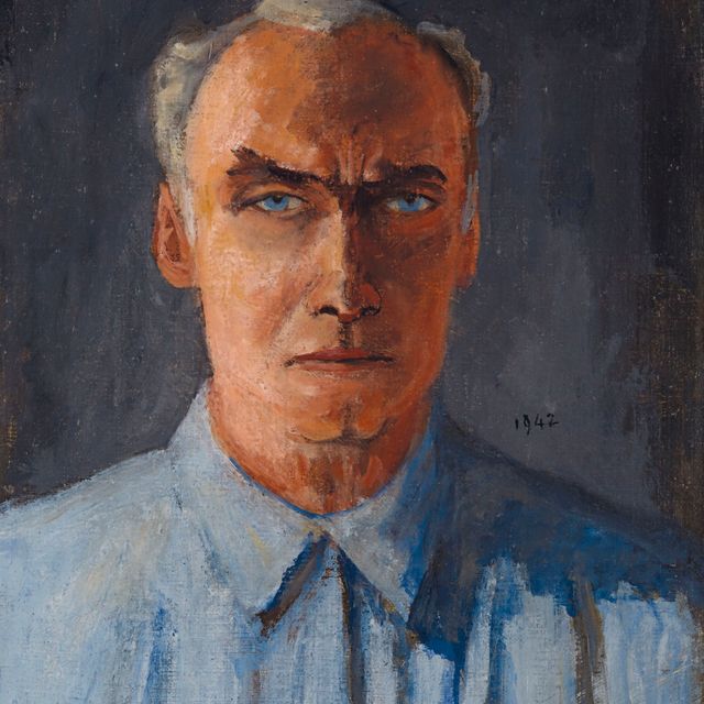 Walt Kuhn — Автопортрет
