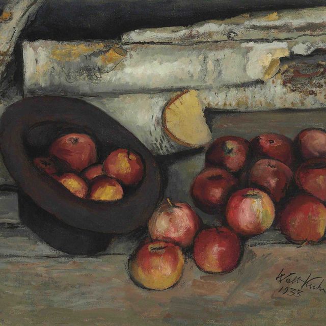 Walt Kuhn — Яблоки в амбаре