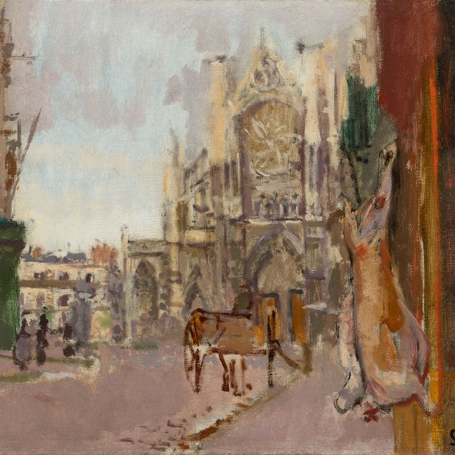 Walter Richard Sickert — Сен-Жак с мясной лавкой