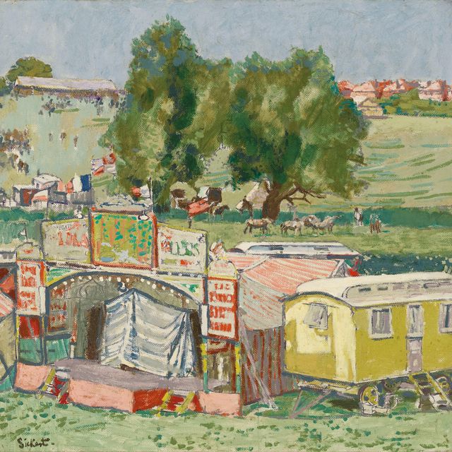Walter Richard Sickert — Ярмарка в Барнете