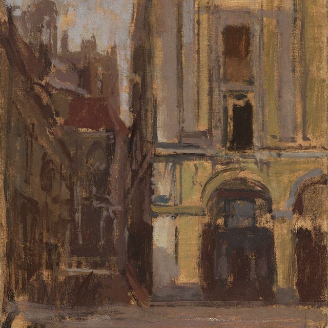 Walter Richard Sickert — Улица Нотр-Дам и набережная Дюкен