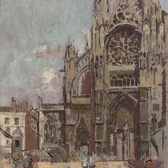 Walter Richard Sickert — Фасад Сен-Жака, Дьепп