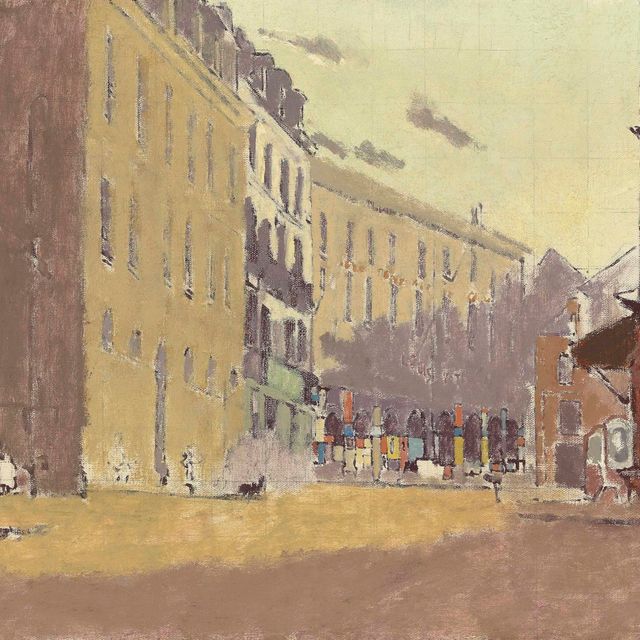 Walter Richard Sickert — На улице в Дьеппе