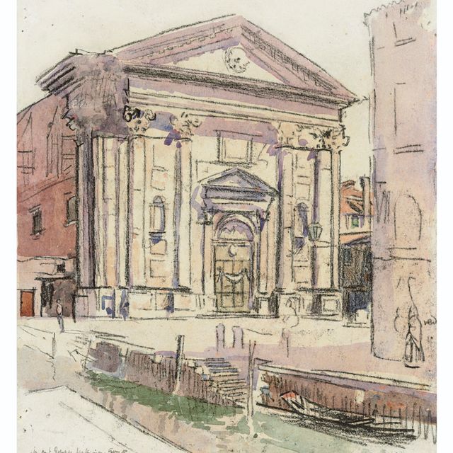 Walter Richard Sickert — Сан-Барнаба, Венеция