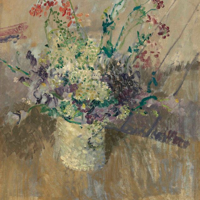 Walter Richard Sickert — Цветы в белой вазе