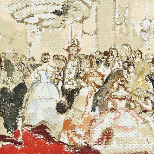 Walter Richard Sickert — Учеба в Glencora (в честь Джона Гилберта)