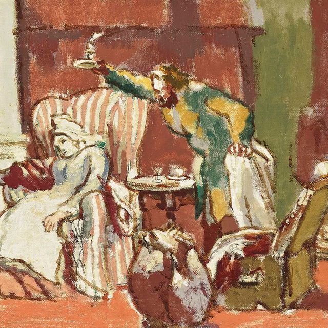 Walter Richard Sickert — "Дерзкий плохой Барт" (по Джону Гилберту)