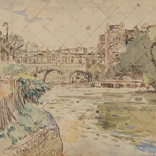 Walter Richard Sickert — Мост Пултни, Бат