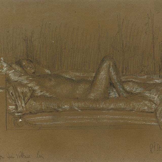 Walter Richard Sickert — Жанна, отель на набережной Вольтер, Париж