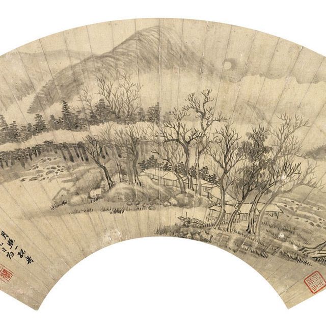 Wang Hui — Спокойствие в лунном свете