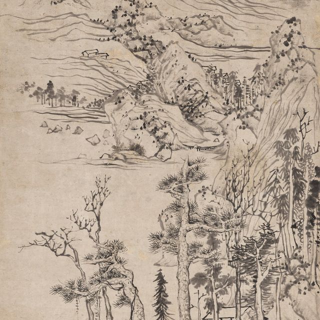Wang Hui — Пейзаж в честь Ван Хуэя