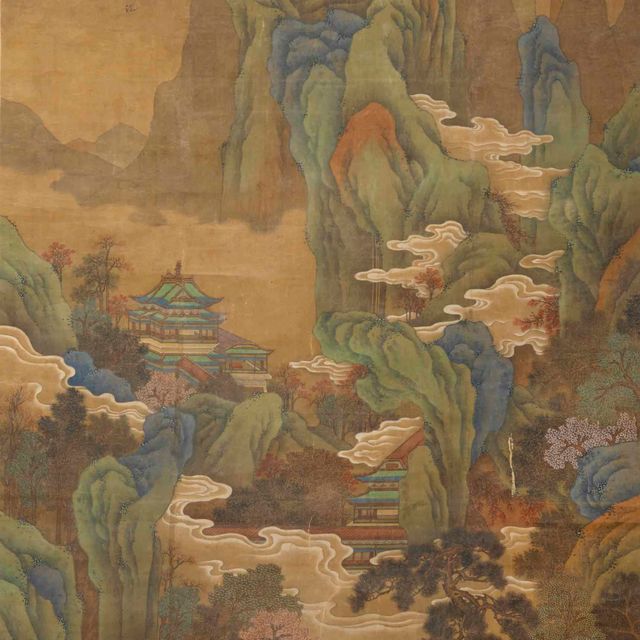 Wang Hui — КИТАЙ, ДАНЬ СТИЛЮ ВАН ХУЭЯ (1632-1717)