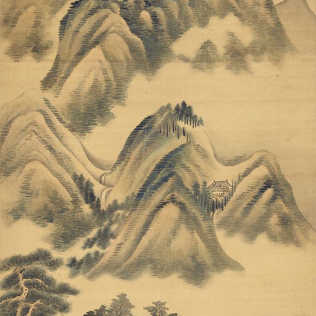 Wang Hui — Туманные горы