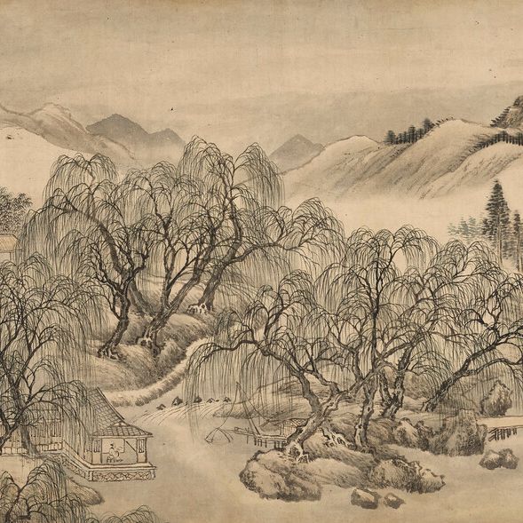Wang Hui — Студия посреди Ивового леса