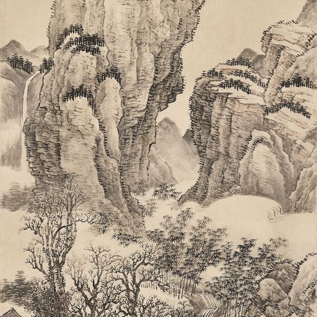 Wang Hui — Осенние горы