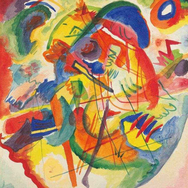 Wassily Kandinsky — Кружение вокруг "Импровизации на ринге"