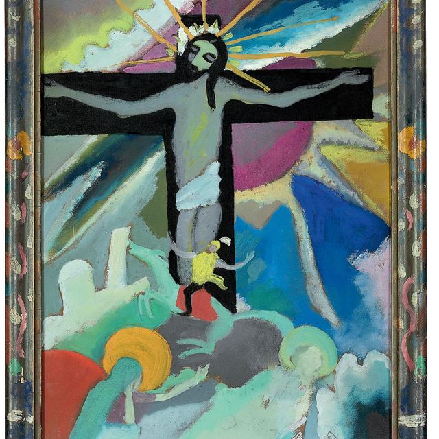 Wassily Kandinsky — Гекройзигтер Христос
