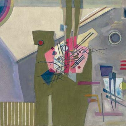 Wassily Kandinsky — Роза им Грау