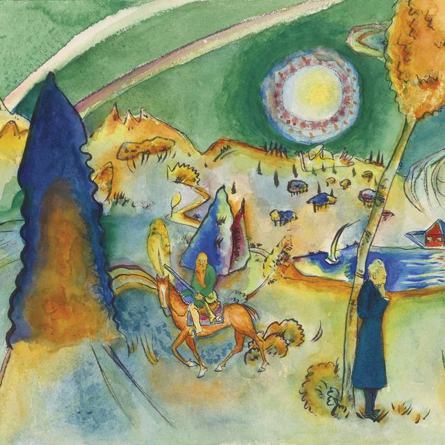 Wassily Kandinsky — Акварель для души Бьерре