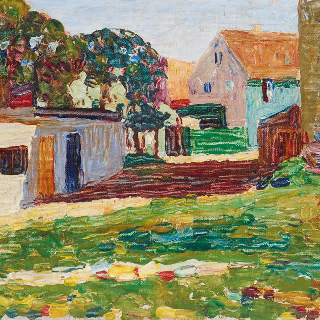 Wassily Kandinsky — Швабинг—Дас вайссе хаус