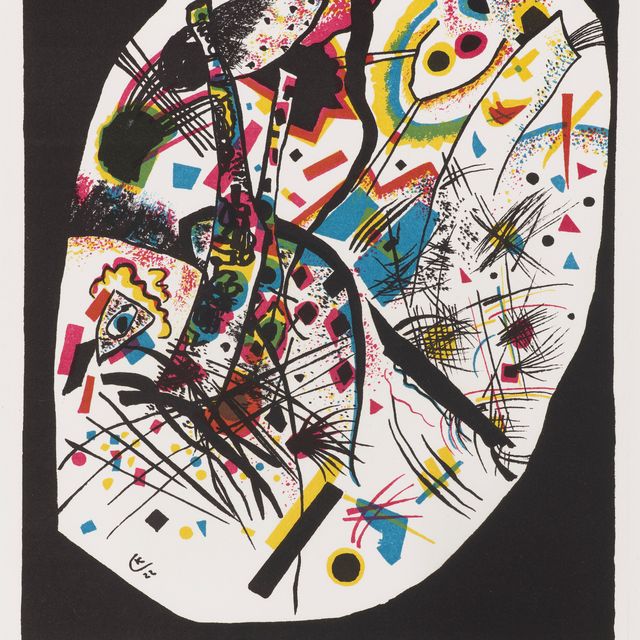 Wassily Kandinsky — Кляйне Вельтен III, из Кляйне Вельтен