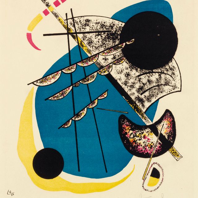 Wassily Kandinsky — Клейне Вельтен II (Ретель 165)
