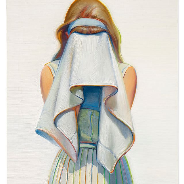 Wayne Thiebaud — Вытирание полотенцем