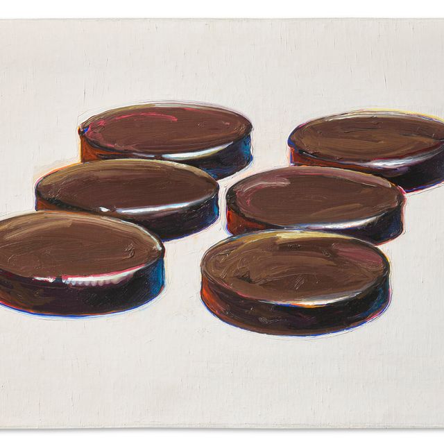 Wayne Thiebaud — Пирожные с помадкой