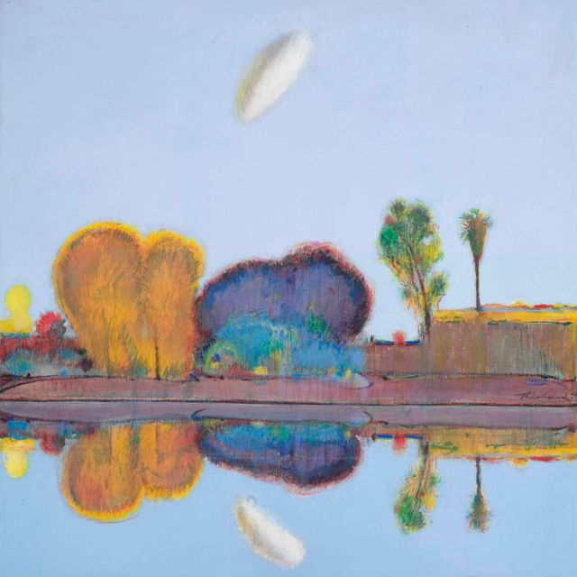 Wayne Thiebaud — Отраженный пейзаж