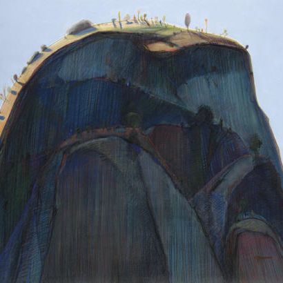 Wayne Thiebaud — Голубой холм
