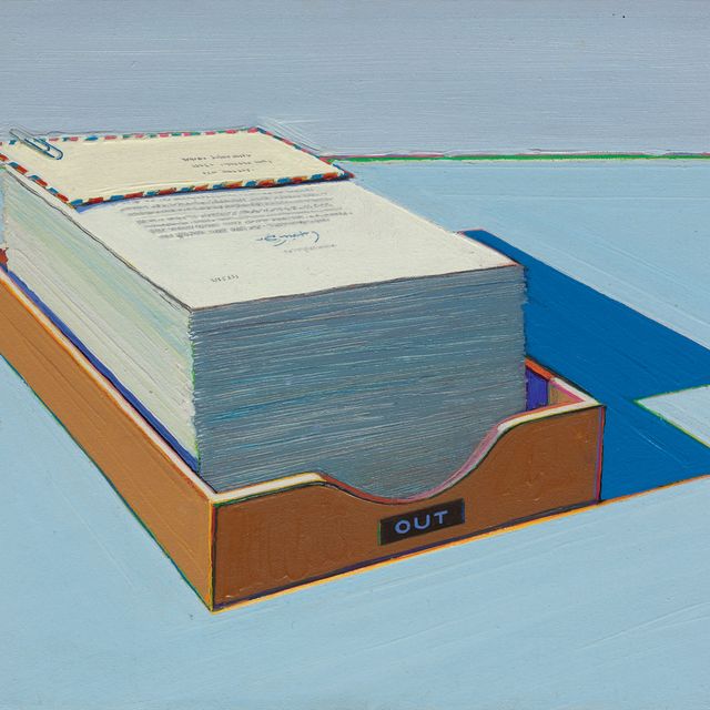 Wayne Thiebaud — Исходящий блок №1